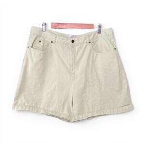 Talbots Women's Green Cotton Shorts Size 18